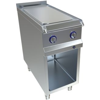 Cucina elettrica MKN con piastra grande 2 zone, Optima 850 nuova, 8EHEG042XST
