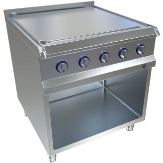 Cucina elettrica MKN con piano cottura grande a 4 zone, Optima 850 nuova, 8EHEG084XST