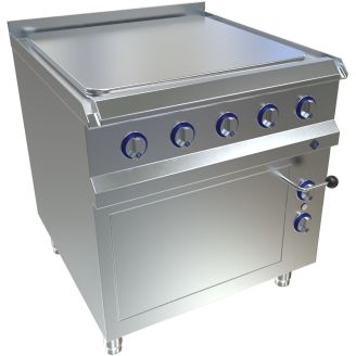 Cucina elettrica MKN con piano cottura grande a 4 zone con forno, Optima 850 nuova, 8EHEG084XSTEB