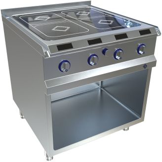 Piani cottura a induzione MKN con controllo Optima 4 zone, 8EHEI084DP5