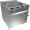 MKN inductie kookplaten Optima control 4 zones, oven, 8EHEI084DF5EB