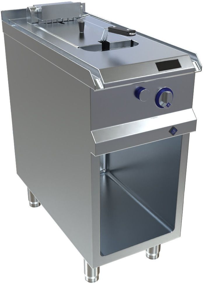 Friggitrice elettrica MKN LONDON 1 con FrySafe, 10 kW, 8EFRI012DMFS