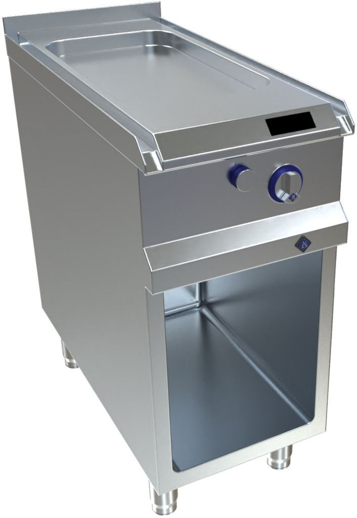 Piastra elettrica MKN liscia 400 (Gr. ¾), 4,4 kW, 8EGRP040DFGS
