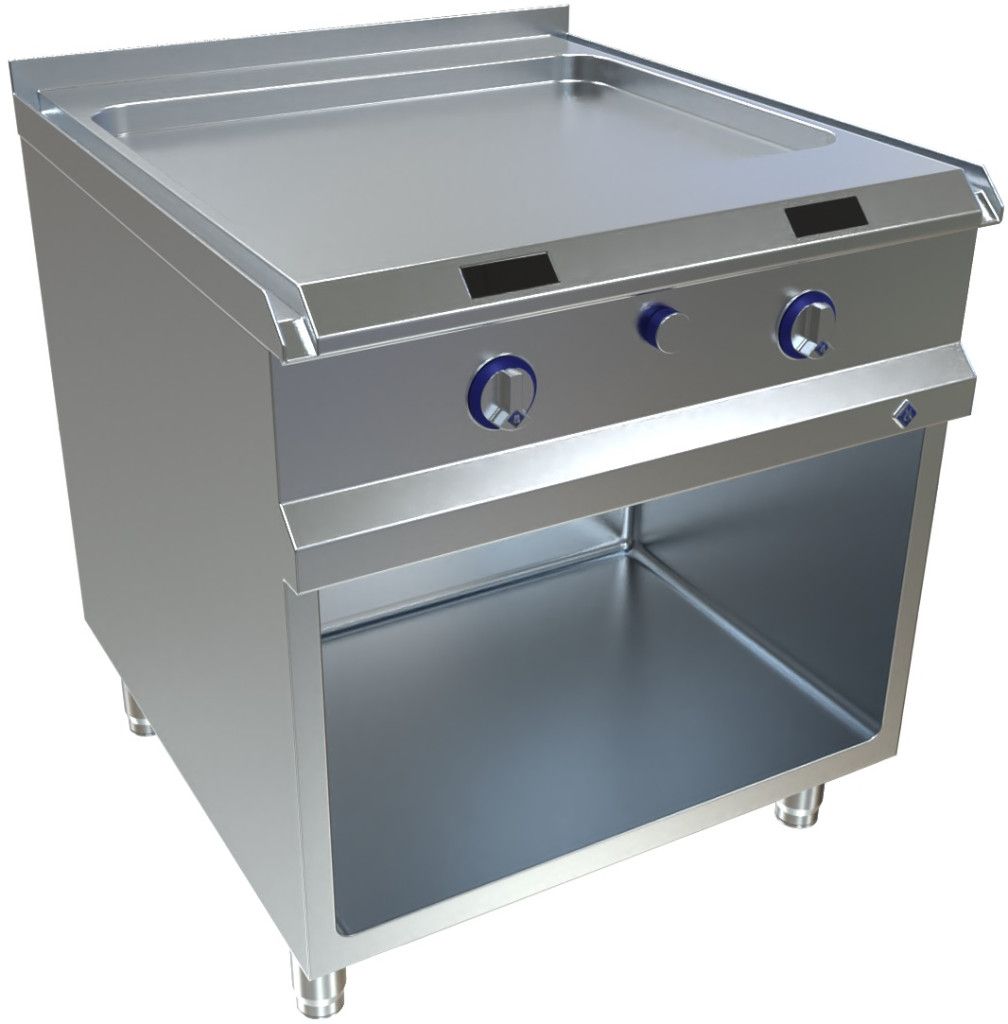 Piastra elettrica MKN liscia 800 (Gr. 2), 10 kW, 8EGRP080DFGS