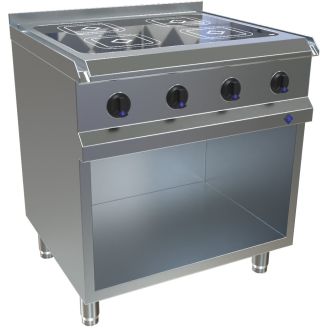 MKN elektrisk spis, 4 zoner, 13 kW, 7EHEV084XT