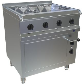 MKN elektrisk spis med ugn, 4 zoner, 17,55 kW, 7EHEV084XTEB