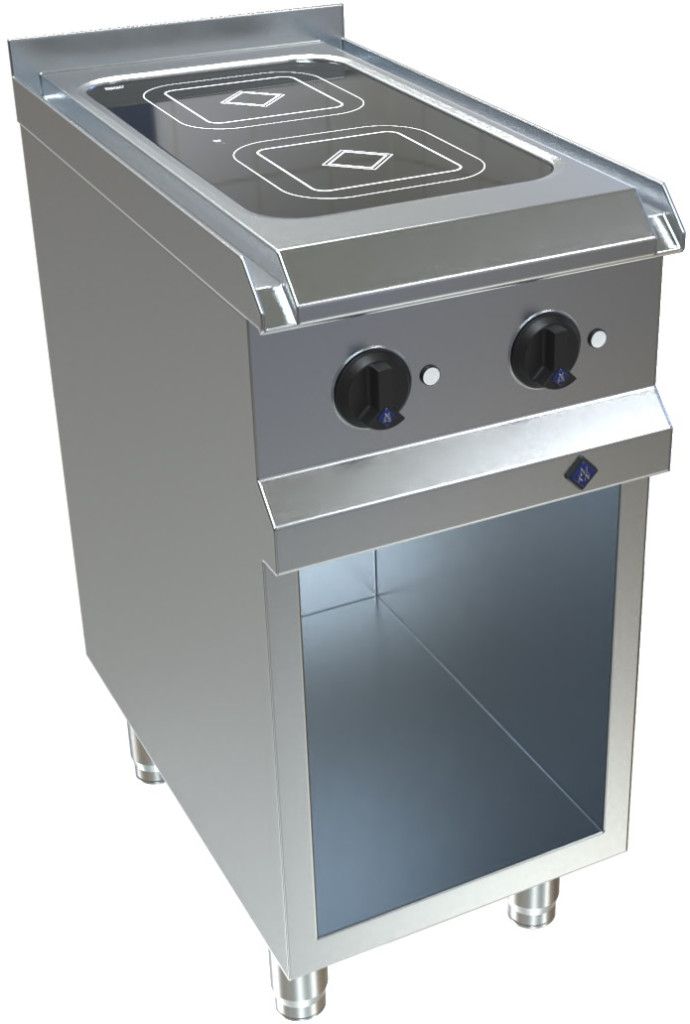 MKN inductiefornuis, 2 zones, 7 kW, 7EHEI042XP3
