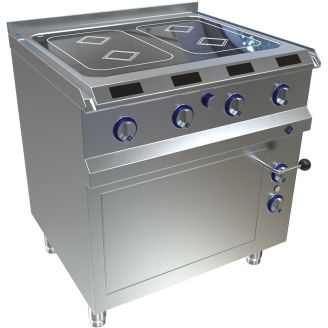 MKN inductiefornuis, Optima control, oven, 4 zones, 7EHEI084DP3EB