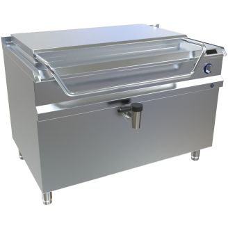 Padella elettrica MKN con supporto, controllo Optima, 100 L, 8EPST032DF