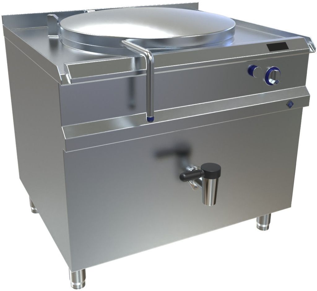 MKN elektrische snelkookketel rond, 150 L, Optima control, 8EKER150D