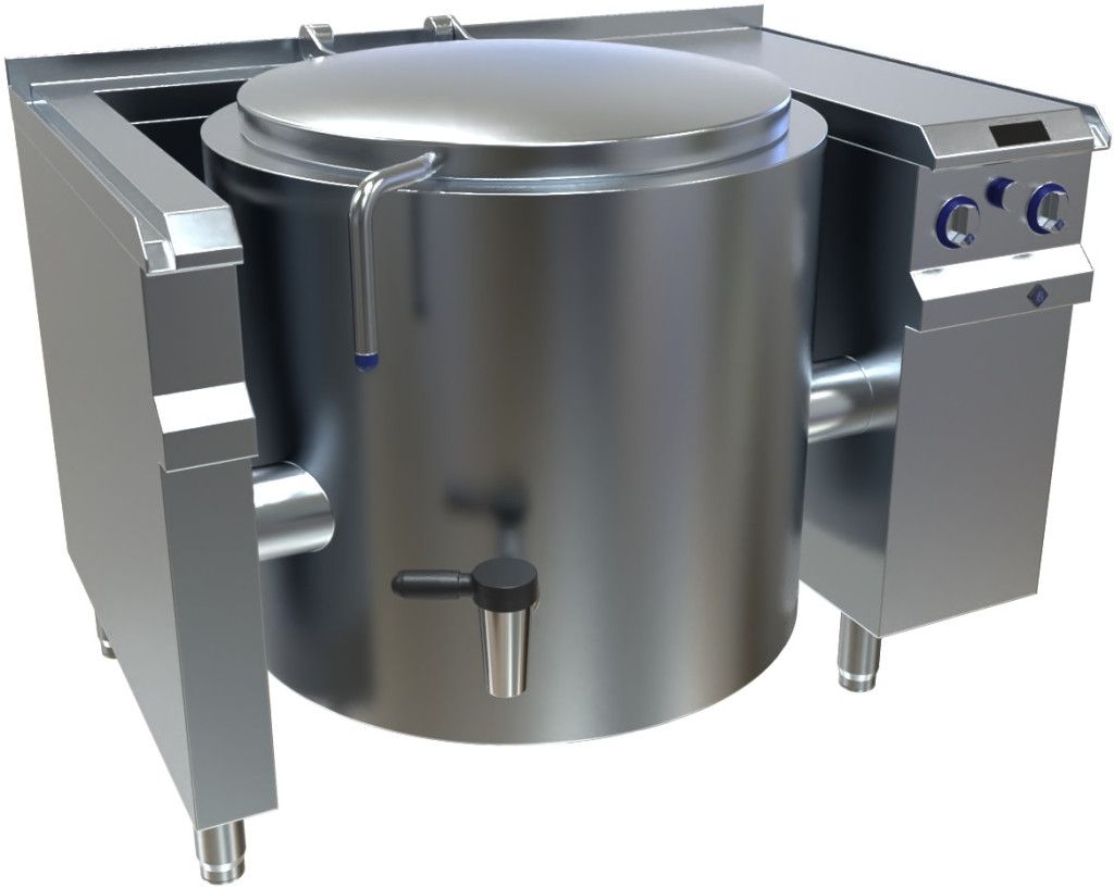 MKN elektrische kantelbare snelkookketel 150 L, 25,8 kW, 8EKEK150DRM
