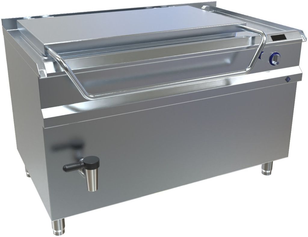MKN elektrische vierkante snelkookketel 260 L (Gr. 3), 8EKEE260D