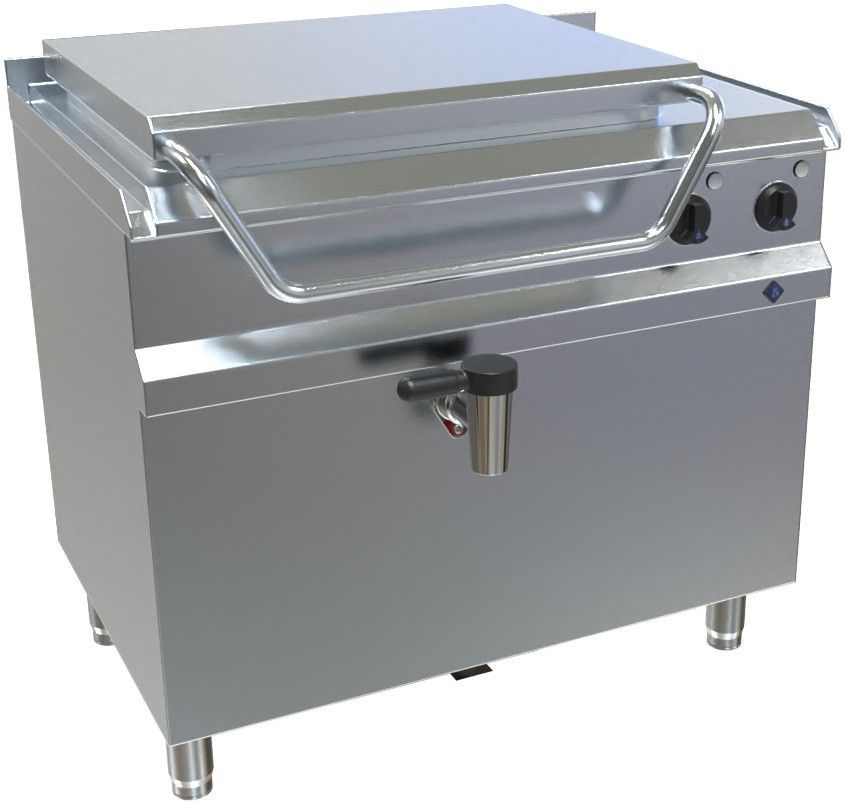 MKN elektrisk stående stekpanna, GN 2/1 75 L, 10 kW, 7EPST022XF