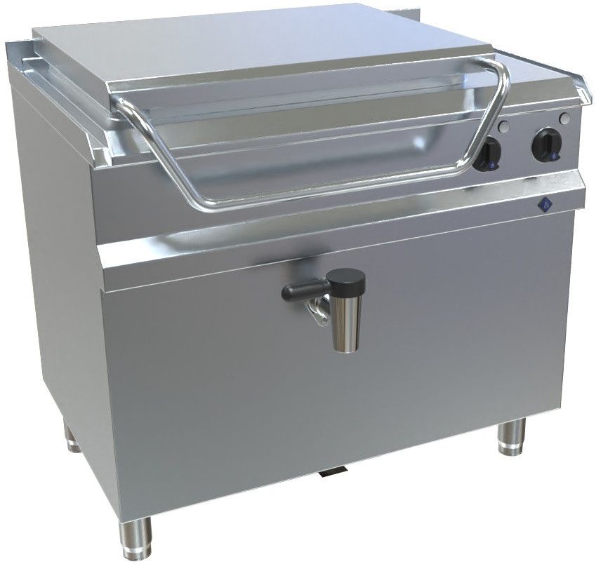 MKN elektrisk stående stekpanna, GN 2/1 100 L, 13,3 kW, 7EPST023XM