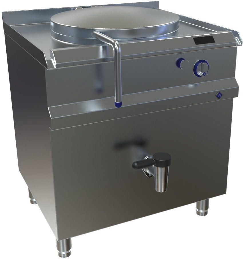 MKN elektrisk tryckkokare rund, 80 L, Optima-kontroll, 7EKER080D