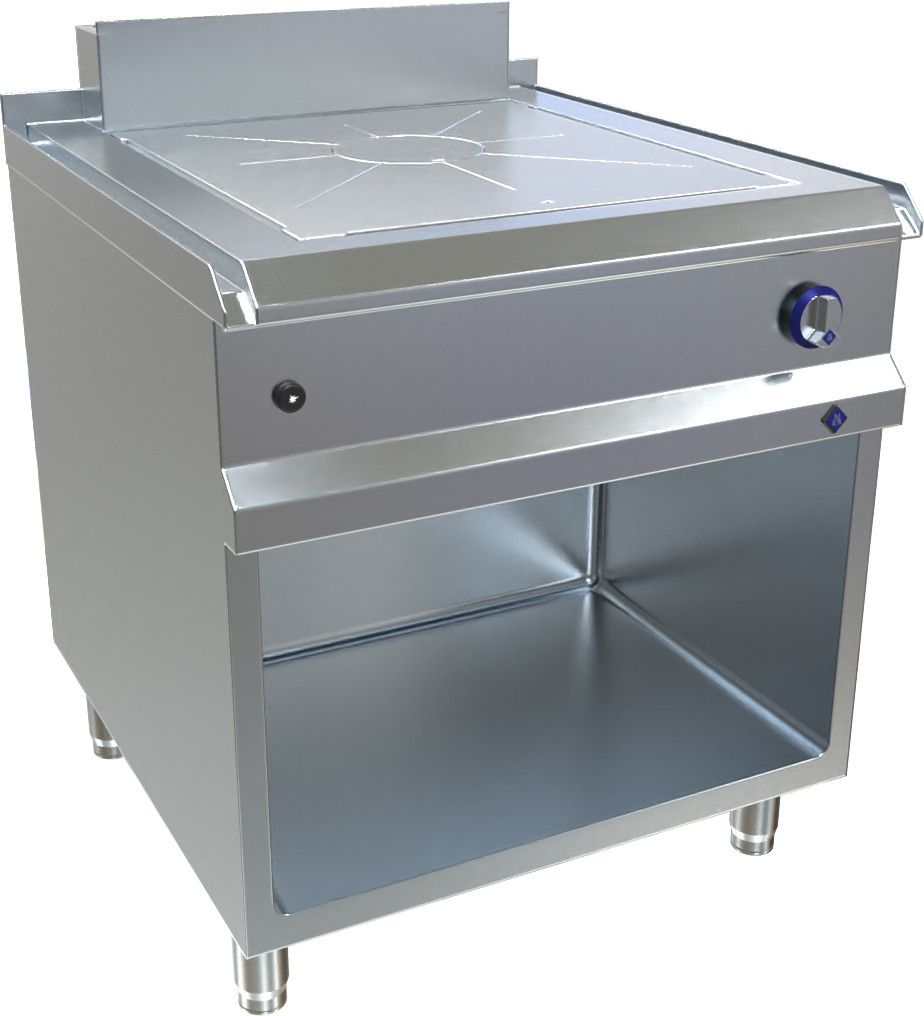 MKN gas doorkookplaat 1 zone, 8GHEG081X