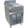 Piastra grill/cottura a gas MKN, acciaio semi-nervato, 1 zona, 10,8 kW