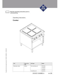 User manual