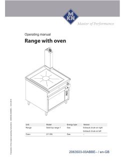 User manual