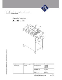 User manual