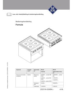Gebruikers handleiding
