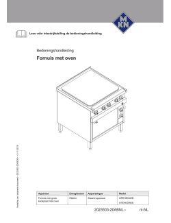 Gebruikers handleiding