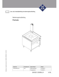 Gebruikers handleiding