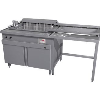 MKN elek. bulk friteuse, kantelmotor L, uitleksysteem R EcoControl