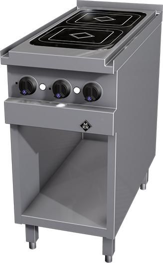 MKN 2-zones inductie kooktafel - staand model 2023104