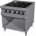 MKN 4-zones inductie kooktafel - staand model 2023105