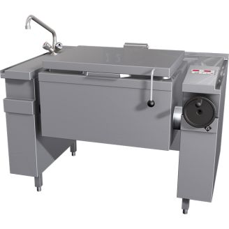 MKN elektrische braadslede 2/1 GN, EcoControl, handmatig kantelbaar