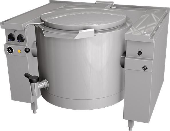 MKN elektrische kookketel 100 L (elektrisch kantelbaar), mengkraan