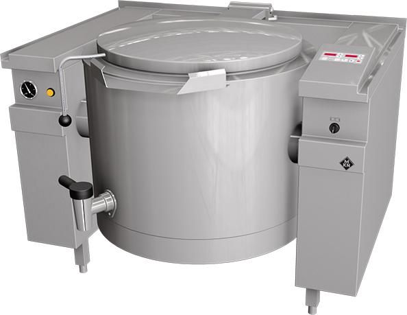 MKN elek. kookketel 100 L (elek. kantelbaar & EcoControl), mengkraan