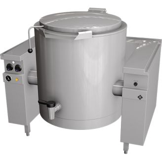MKN elektrische kookketel 200 L (elektrisch kantelbaar), mengkraan