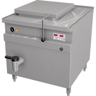 MKN elektrische kookketel 130L 2x 1/1GN 200 mm (EcoControl), mengkraan