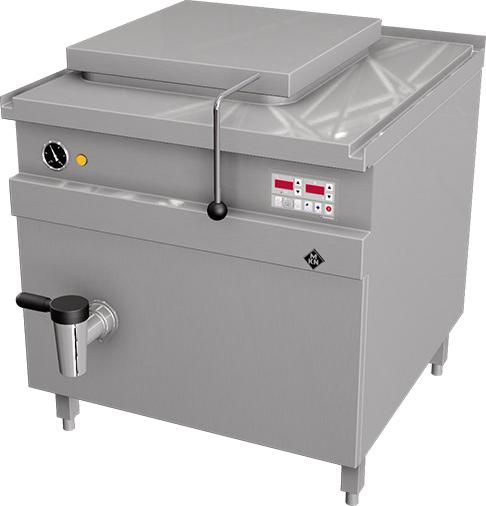 MKN elektrische kookketel 130L 2x 1/1GN 200 mm (EcoControl), mengkraan