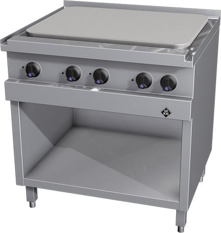 MKN elektrische doorkooktafel, stalen plaat, 2123505