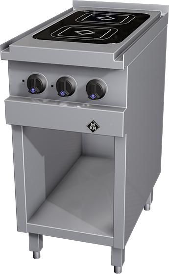 MKN 2-zones keramische kooktafel, 2123401