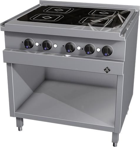 MKN 4-zones inductie kooktafel, 2123103