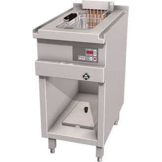 MKN elektrische friteuse met verzwaard element en EcoControl, LONDON I