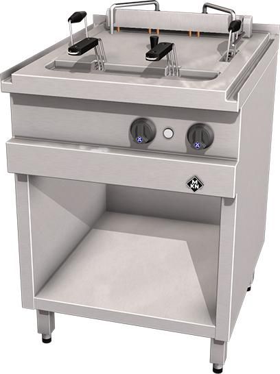 Friteuse électrique MKN PARIS, 2120330C, élévateur à panier et éléments lourds