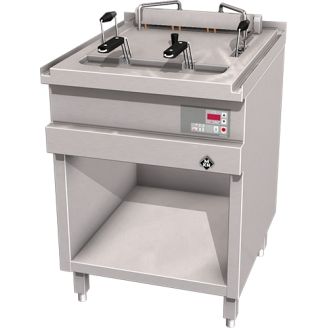 MKN elektrische friteuse verzwaard element, mandenlift & EcoControl