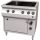 MKN ceramic stove with oven, 4 x 210, 4 separate zones, HotLine