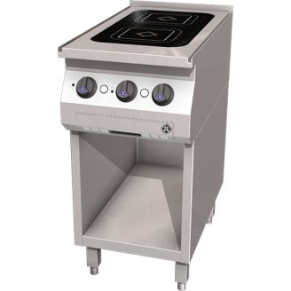 MKN 2-zones inductie kooktafel - staand model 1323101