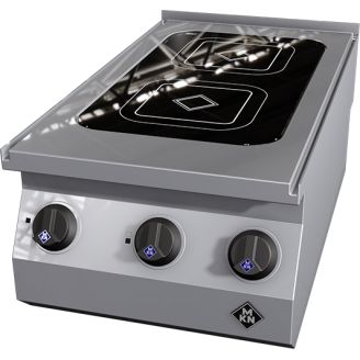 MKN 2-zones keramisch kooktafel - tafelmodel VITRO, 1223401