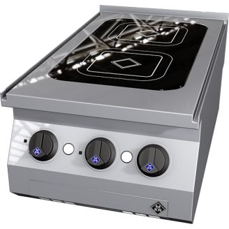 MKN 2-zones inductie kooktafel - tafelmodel 1223101